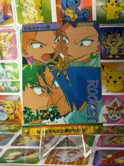 Pokemon Pikachu HOLO Vintage Pocket Monsters Prism Sticker 1998 Bandai Ninetndo - Image 3