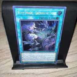 Yu-Gi-Oh! Verre Magic - Lacrima of Light BLMM-EN046 - Secret Rare - 1st Edition - Image 1