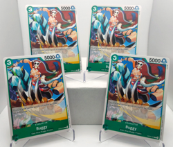 Buggy Playset - OP03-032 x4 - Pillars of Strength - One Piece TCG - English - Image 1