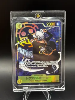 Trafalgar Law OP10-119 SEC ALT Art Royal Blood ONE PIECE TCG Japanese NM 🔥📈 - Image 1
