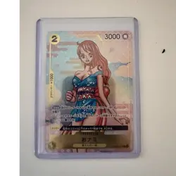 Bandai One Piece Nami OP01-016 Romance Dawn SP Rare Alt Art Foil JP 3000 - Image 1
