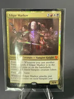 Edgar Markov (Commander 2017) Oversize Cards Foil - Image 1