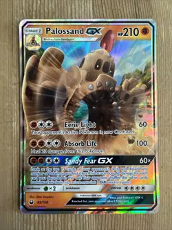 Palossand GX - 82/168 - Pokemon Celestial Storm Sun & Moon Ultra Rare Card NM - Image 1
