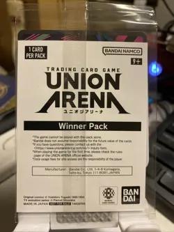 Union Arena Hiei WINNER Promo Card 1st Anniversary UEPR/YYH-1-081 English - Image 2
