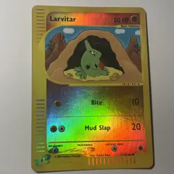 Pokemon Card - Larvitar Expedition 116/165 Common Reverse Holo - Image 3