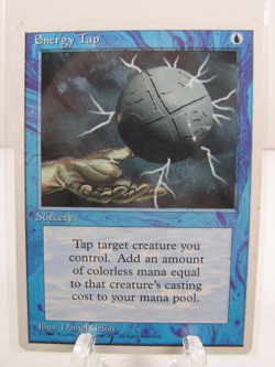 Magic the Gathering Trading Card Game TCG 1995 Energy Trap WOTC - Image 1