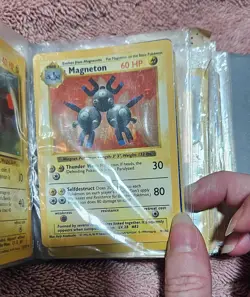 pokemon cards base set, machamp, ninetails, clefairy, magneton, mewtwo & raichu - Image 3