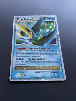 Empoleon LV.X DP Black Star Promotional DP11 Holo Promo Pokemon TCG Card - Image 2