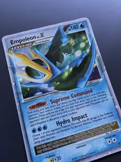 Empoleon LV.X DP Black Star Promotional DP11 Holo Promo Pokemon TCG Card - Image 4