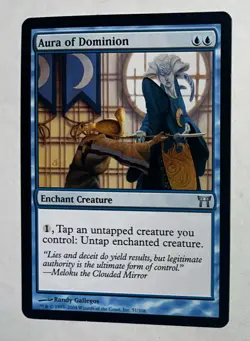 Aura of Dominion Champions of Kamigawa Regular 51/306 Magic the Gathering MTG - Image 1