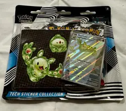 Pokemon TCG Black Bolt Tech Sticker Collection - Reuniclus - BRAND NEW SEALED - Image 1