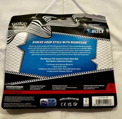 Pokemon TCG Black Bolt Tech Sticker Collection - Reuniclus - BRAND NEW SEALED - Image 2