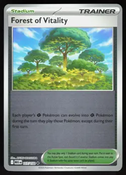 Forest of Vitality 188/217 Uncommon Ascended Heroes Pokemon Reverse Holo NM - Image 1