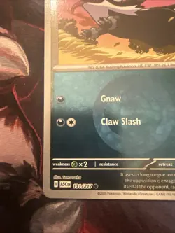 Ascended Heroes Galarian Linoone Reverse Holo Dark Energy #131/217 Pokemon TCG - Image 5