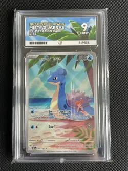 Pokemon TCG Misty's Lapras 194/182 Sv10: Destined Rivals Illustration Rare Ace 9 - Image 1