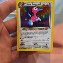 Pokemon TCG Dark Porygon2 Neo Destiny 8/105 Holo Rare Unlimited English 60HP - Image 2