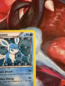 Pokemon TCG Black & White Promo Glaceon BW90 Light Play - Image 3