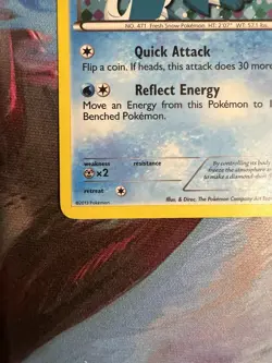Pokemon TCG Black & White Promo Glaceon BW90 Light Play - Image 5