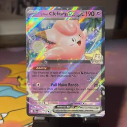 Lillie's Clefairy ex 056/159 Double Rare Journey Together Pokemon TCG - Image 1