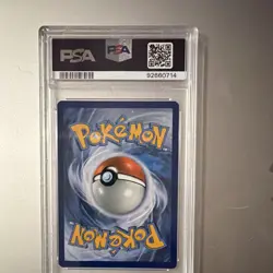 2015 Pokemon XY Roaring Skies Rayquaza EX Holo Ultra Rare 75/108 PSA 8 - Image 4