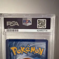 2015 Pokemon XY Roaring Skies Rayquaza EX Holo Ultra Rare 75/108 PSA 8 - Image 5