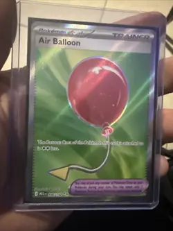 The Pokemon Company Air Balloon 166/132 ME01 Ultra Rare Foil Trainer - Image 2