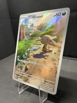 Paldean Wooper 102/094 Me02: Phantasmal Flames Holo Illustration Rare Pokemon - Image 3