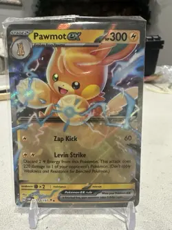 Pawmot ex 073/197 S&V Art Double Rare Holo Pokemon 2023 NM - SEALED - Image 1
