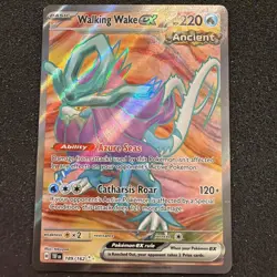 Walking Wake EX 189/162 Temporal Forces Ultra Rare Holo Pokemon NM TCG - Image 1