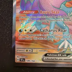 Walking Wake EX 189/162 Temporal Forces Ultra Rare Holo Pokemon NM TCG - Image 5
