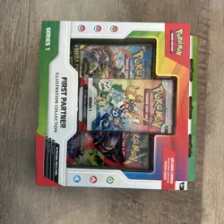 Pokemon TCG First Partner Illustration Collection Series 1 New Sealed - Image 1