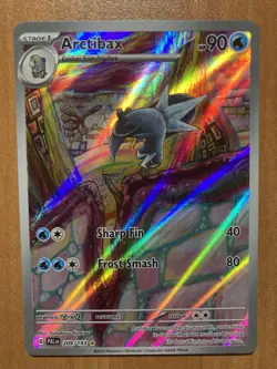 Arctibax 209/193 Paldea Evolved Illustration Rare Pokemon TCG Card Fast Ship NM - Image 1