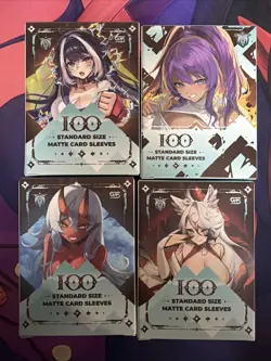 GamerSupps VCard Awakened Worlds V2 Card Sleeves X4 , 100 Matte Card - Image 1