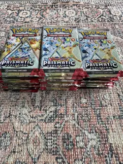 Prismatic Evolutions Lot of 47 Sealed Booster Packs ‼ Pokemon SV - Image 3