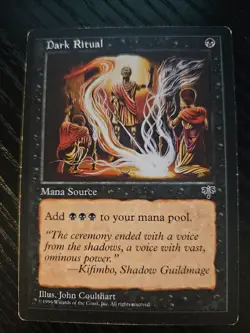 MTG Dark Ritual Mirage Regular - Image 1