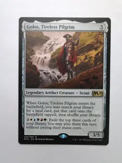 MTG Golos, Tireless Pilgrim (M20) Core Set 2020 Regular Rare 226/280 - Image 1