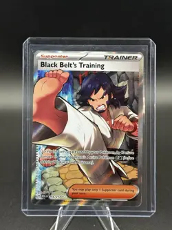 Pokemon TCG Black Belt's Training Full Art Holo Trainer 255/217 Ascended Heroes - Image 1