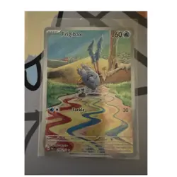 The Pokemon Company Pokemon TCG Frigibax 208/193 IR Holo Full Art Eng 2023 60HP - Image 1