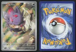 N's Zorua 189 Holo ETB Promo Scarlet & Violet Promo Pokemon English NM - Image 3