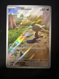 Paldean Wooper 102/094 Illustration Rare English Pokemon ME02 Phantasmal Flames - Image 1