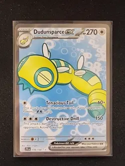 Pokemon TCG – Dudunsparce ex 178/159 – Ultra Rare – SV09: Journey Together – NM - Image 1