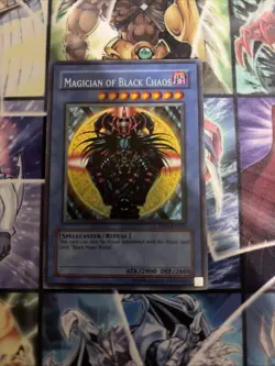 Magician of Black Chaos PP01-EN001 Secret Rare Unlimited Edition NM - Image 1