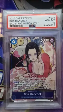One Piece Boa Hancock Illustration Box Vol. 1 Promo ST17-004 PSA 10 GEM MINT - Image 1