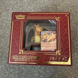 Pokemon TCG Charizard ex Super Premium Collection Box Sealed New - Image 1