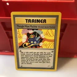 Neo Destiny Rare - Thought Wave Machine Pokemon Card 96/105 NM - Image 4