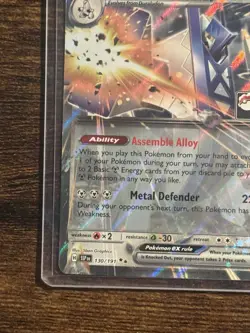 New Archaludon Ex 130/191 NM Play Stamp Prize Pack Series 7 Pokemon TCG Card - Image 5