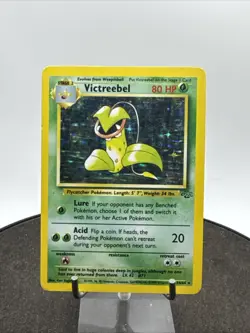 Pokemon Victreebel Jungle Holo Rare 14/64 80 English Pokemon TCG Card 1999 - Image 1