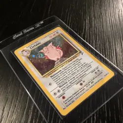 Clefable Base Set 2 Holo Rare 70 HP 5/130 2000 Pokemon TCG English Card - Image 3