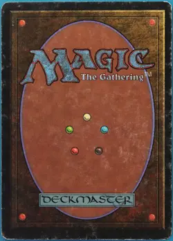 Warp Artifact Unlimited VHP/DAMAGED Black Rare CARD (518656) ABUGames - Image 2