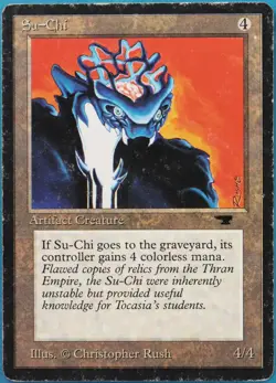 Su-Chi Antiquities VHP/DAMAGED (Reserved List MTG Magic Card) (518699) ABUGames - Image 1